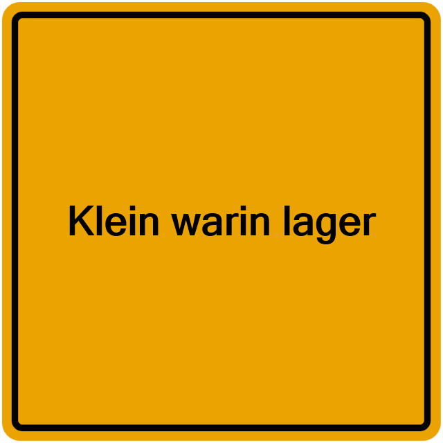Einwohnermeldeamt24 Klein warin lager